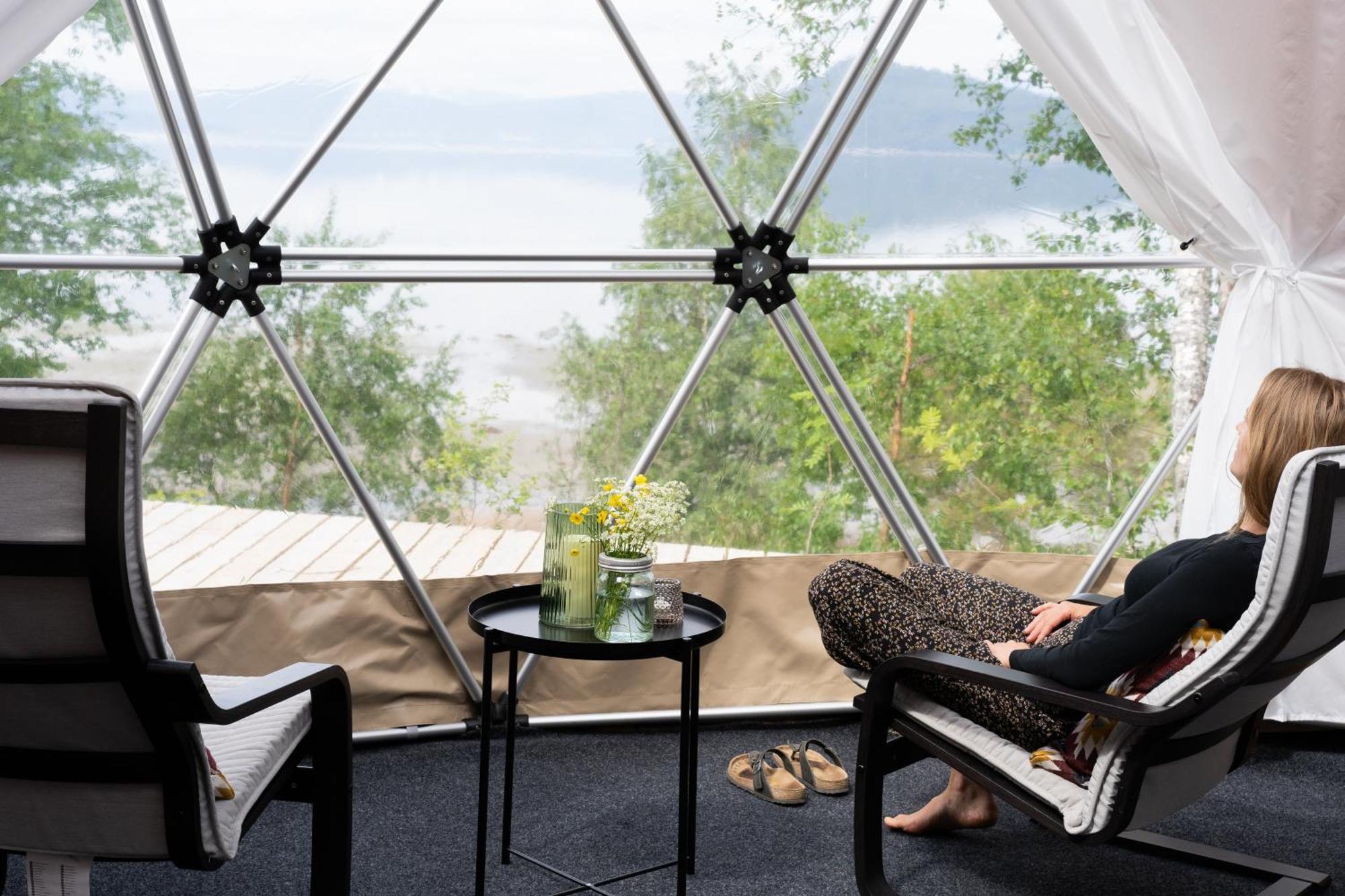 Fugelvagen, Cabins And Glamping Alvund Eksteriør bilde